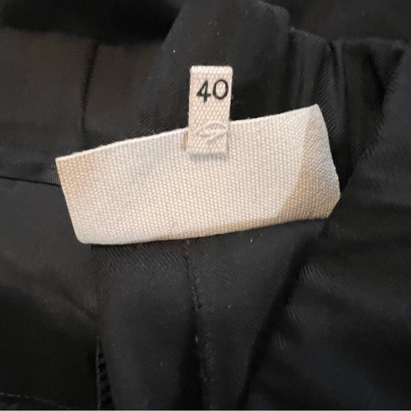 MM6 Maison Martin Margiela Paris Black Wool Blend Dress Pants Trousers US 4 - Picture 10 of 15